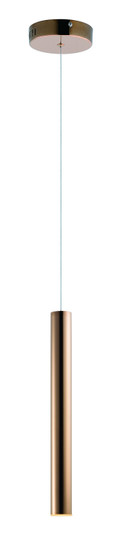 Flute LED Mini Pendant in Rose Gold (86|E10011-RG)