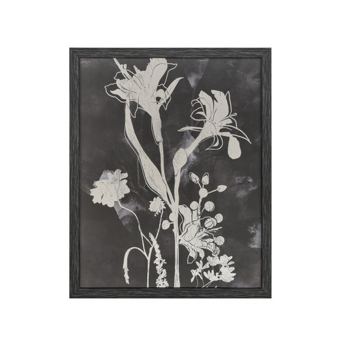 Silhouette Framed Wall Art in Black (45|S0056-10631)