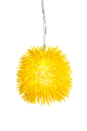 Urchin One Light Mini Pendant in Un-Mellow Yellow (137|169M01YE)