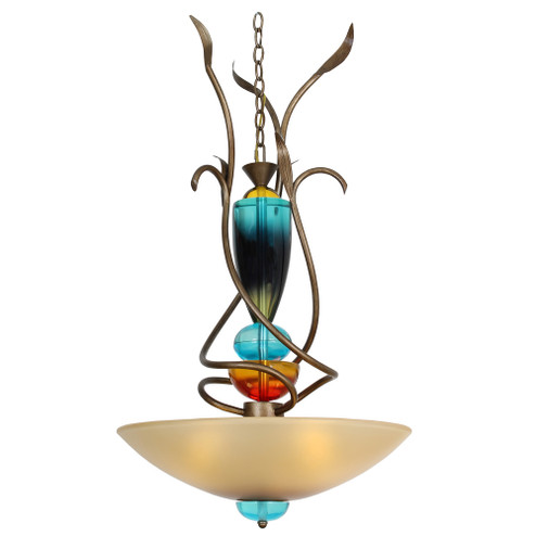 Gypsy Three Light Chandelier in Multi Color (247|621650)