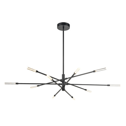 Light Streak LED Chandelier in Matte Black (45|85038/LED)