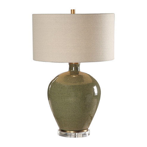 Elva One Light Table Lamp in Antique Brass (52|27759)