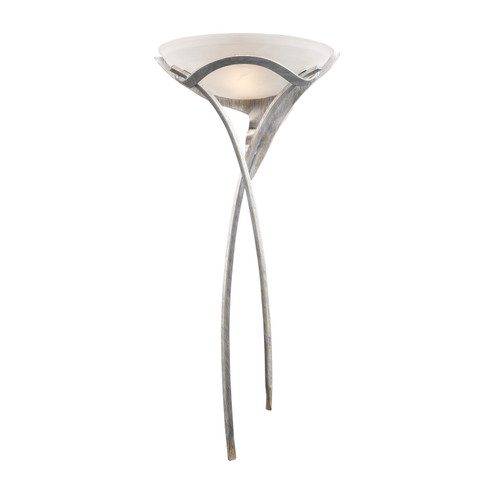 Aurora One Light Wall Sconce in Tarnished Silver (45|002-TS)