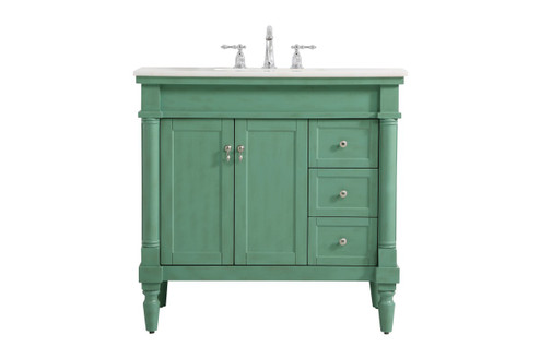 Lexington Vanity Sink Set in Vintage Mint (173|VF13036VM)