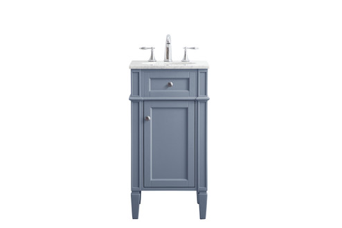 Park Avenue Single Bathroom Vanity Set in grey (173|VF12518GR)