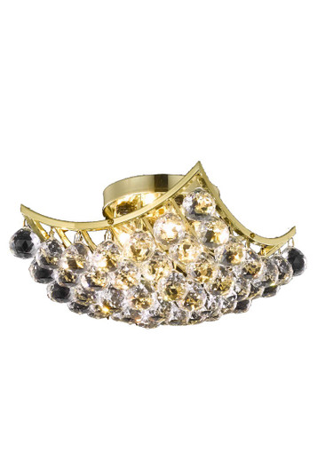 Corona Four Light Flush Mount in Gold (173|V9800F12G/RC)