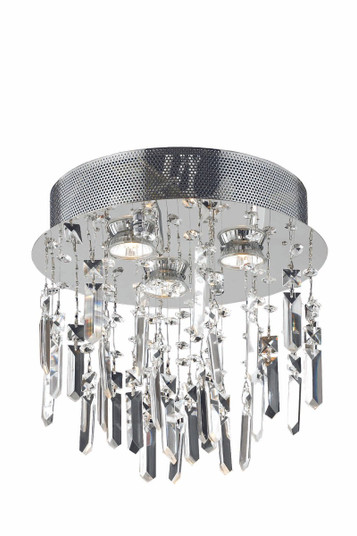 Galaxy Three Light Flush Mount in Chrome (173|V2006F13SC/RC)