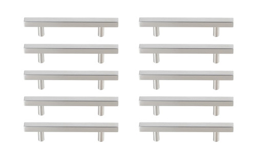 Dior Bar Pull Multipack (set of 10) in Brushed Nickel (173|PL402-4-NK-10PK)