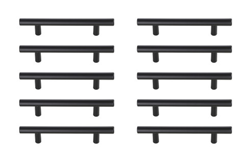 Quinn Bar Pull Multipack (set of 10) in Matte Black (173|PL400-4-MB-10PK)