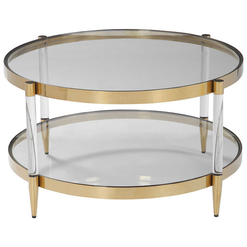 Kellen Coffee Table in Stainless Steel (52|24895)