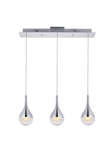 Amherst LED Chandelier in chrome (173|3803D24C)