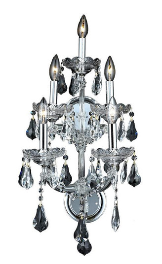 Maria Theresa Five Light Wall Sconce in Chrome (173|2801W5C/RC)