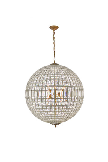 Olivia Eight Light Chandelier in French Gold (173|1205G36FG/RC)