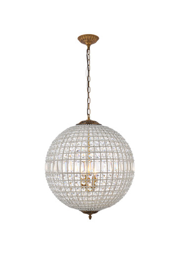 Olivia Five Light Chandelier in French Gold (173|1205D24FG/RC)