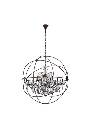 Geneva 18 Light Chandelier in Rustic Intent (173|1130G43RI-SS/RC)