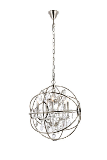 Geneva Five Light Pendant in Polished nickel (173|1130D20PN/RC)