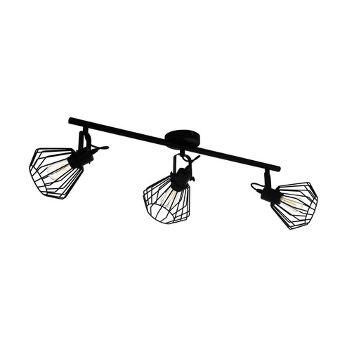 Tabillano Three Light Track Light in Black (217|98764A)