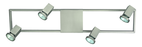 Zeraco Four Light Track Light in Matte Nickel (217|93678A)