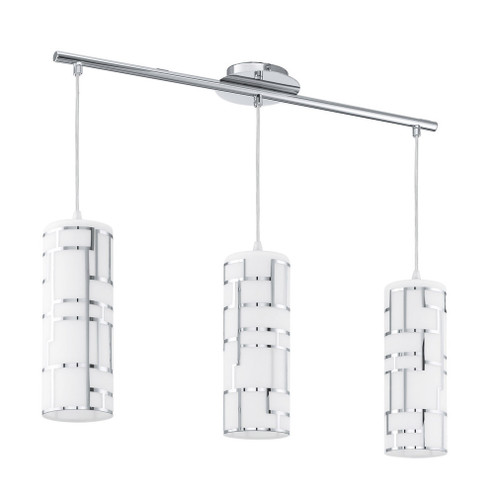 Bayman Three Light Linear Pendant in Chrome (217|92563A)
