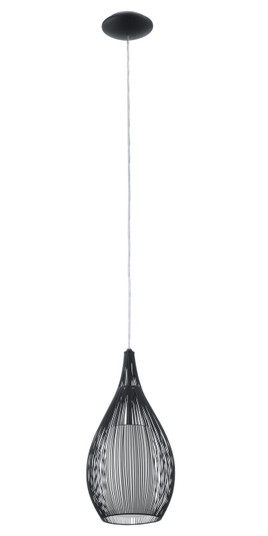 Razoni One Light Pendant in Black (217|92252A)