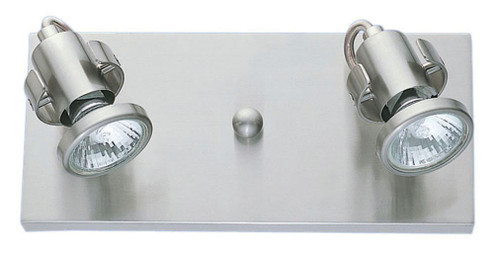 Tukon 1 Two Light Track Light in Matte Nickel (217|86017A)