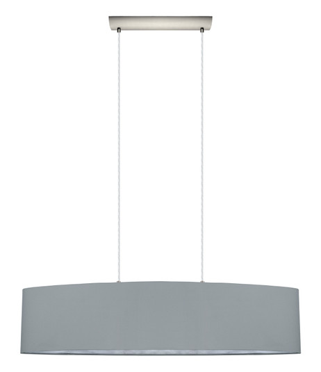 Maserlo Two Light Pendant in Satin Nickel (217|31617A)