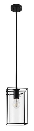 Loncino 1 One Light Mini Pendant in Structured Black (217|205296A)