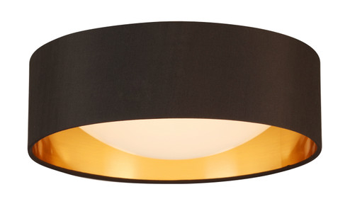 Orme LED Ceiling Mount in Black/Gold (217|204717A)