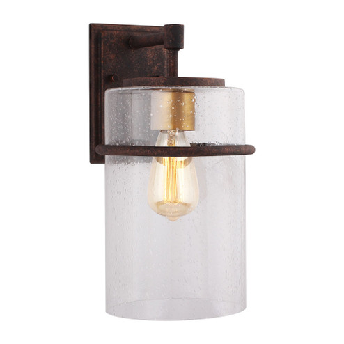 Brandel One Light Outdoor Wall Mount in Rust (217|204545A)