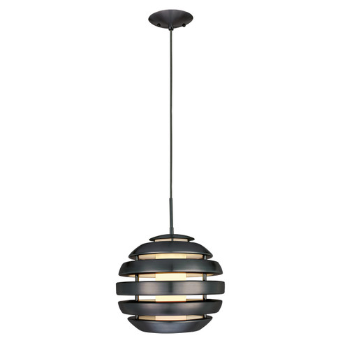 Mercur 1 One Light Pendant in Matte Black (217|204061A)