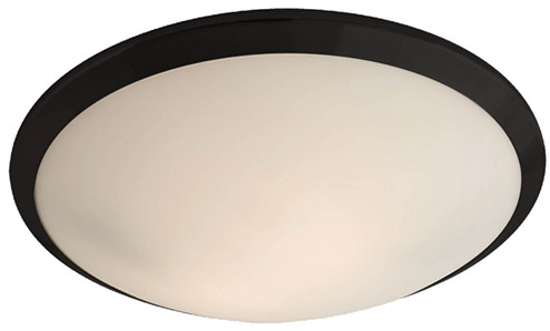 Essex Two Light Flush Mount in Graphite And Opal Glass (214|DVP9040GR-OP)
