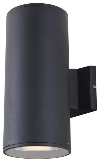 Summerside Outdoor Two Light Outdoor Wall Sconce in Black (214|DVP115000BK)