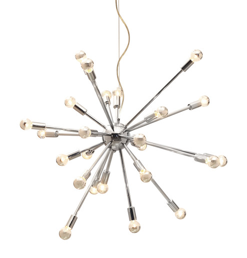 Physics 24 Light Ceiling Lamp in Chrome (339|50031)