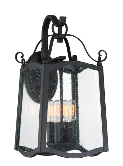 Glenwood Four Light Wall Lantern in Black (43|94792-BK)