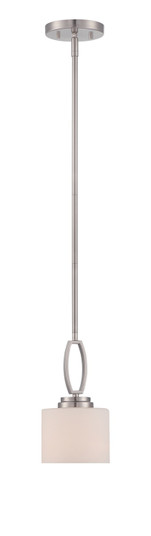 Axel One Light Mini Pendant in Satin Platinum (43|86230-SP)