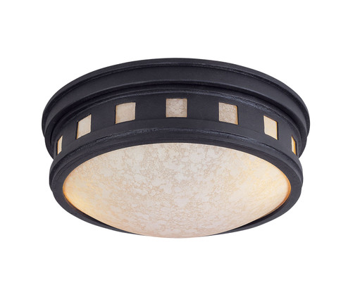 Sedona Two Light Flushmount in Oil Rubbed Bronze (43|2375-AM-ORB)