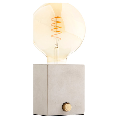 One Light Table Lamp in Grey (208|11219-1)