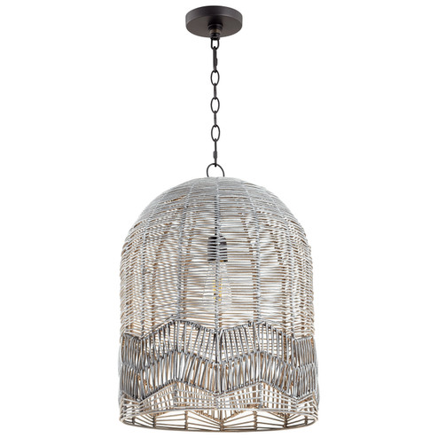 One Light Pendant in Noir (208|10606)