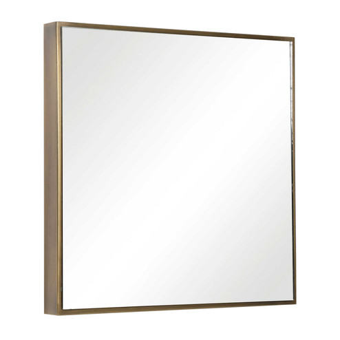 Balmoral Mirror in Antique Brushed Brass (52|09686)
