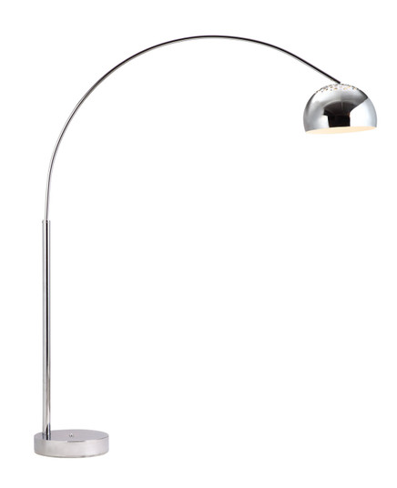 Galactic One Light Floor Lamp in Chrome (339|50019)