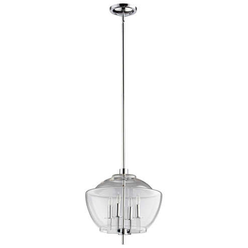 Empoli Four Light Pendant in Chrome (208|05721)