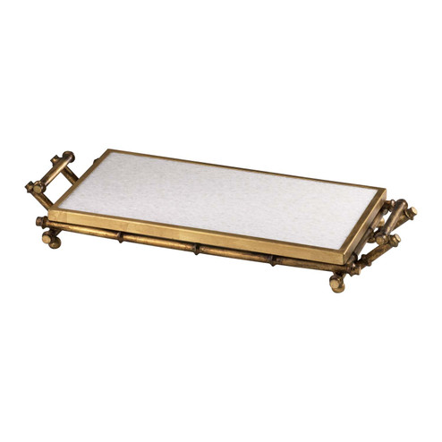 Bamboo Tray in Gold (208|03079)