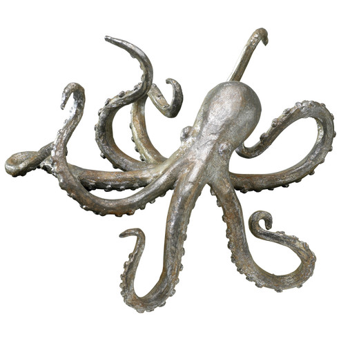 Octopus Sculpture in Pewter (208|02827)