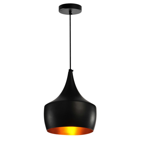 Dynamic One Light Mini Pendant in Black (401|9631P10-1-101)