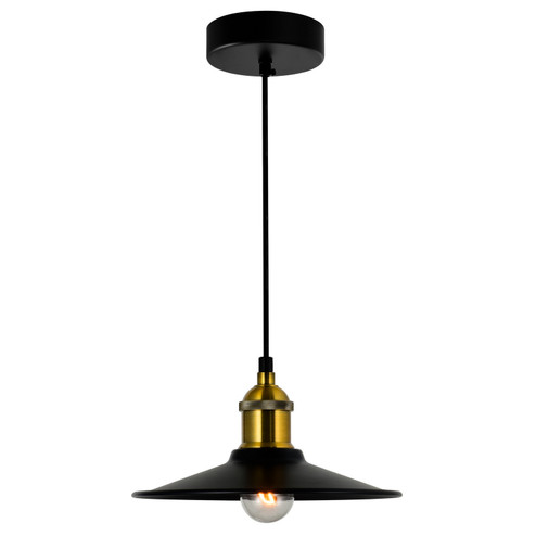 Brave One Light Mini Pendant in Black (401|9605P9-1-101)