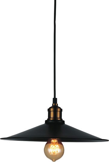 Brave One Light Mini Pendant in Black (401|9605P13-1-101)