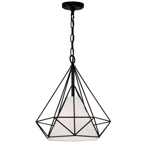 Diamond One Light Pendant in Black (401|9600P18-1-101)