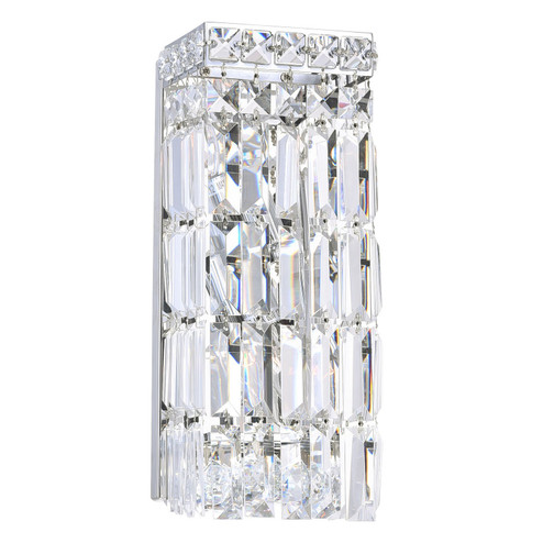 Colosseum Two Light Bathroom Sconce in Chrome (401|8007W5C)