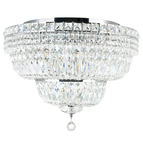 Stefania 16 Light Flush Mount in Chrome (401|8003C30C)
