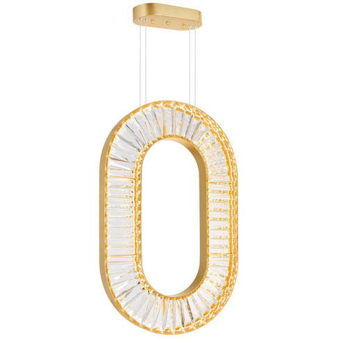 Bjoux LED Chandelier in Sun Gold (401|1219P19-1-625-O)
